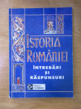 Istoria Romaniei. Intrebari si raspunsuri (1997)