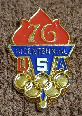 Insigna Sportiva - Comitetul Olimpic din USA - Jocurile Olimpice `76 foto