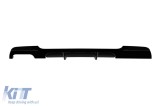 Difuzor tip M Performance Design Design potrivit pentru bara de protectie M Technik din spate pe BMW Seria 3 E92 Coupe 2007-2013, E93 Cabriolet 2007-2