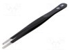 Pensetă C.K 145mm V&acirc;rf Alungit Rotunjit