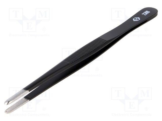 Pensetă C.K 145mm V&acirc;rf Alungit Rotunjit