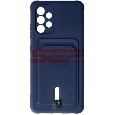 Toc TPU Card Holder Samsung Galaxy A32 Navy foto