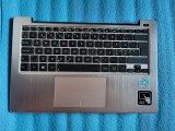 Tastatura si carcasa inferioara pentru laptop ASUS S200E