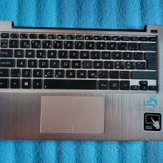 tastatura si carcasa inferioara pentru laptop ASUS S200E