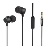 Handsfree Casti In-Ear HOCO M51, Cu microfon, 3.5 mm, Negru