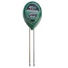 Tester Sol 3in1 Dactylion: pH, Umiditate, Lumina, 2 Sonde, Verde - Ideal Gradina, Legume, Plante - Masurare Rapida, Fara Baterii