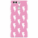 Husa silicon pentru Huawei P9, Electric Pink