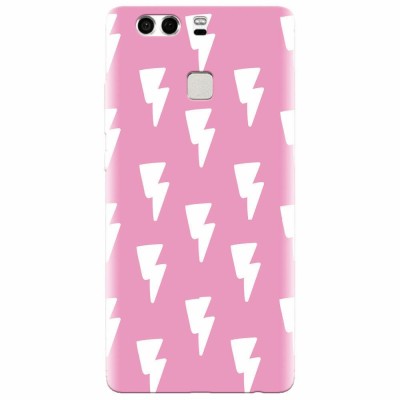 Husa silicon pentru Huawei P9 Plus, Electric Pink foto