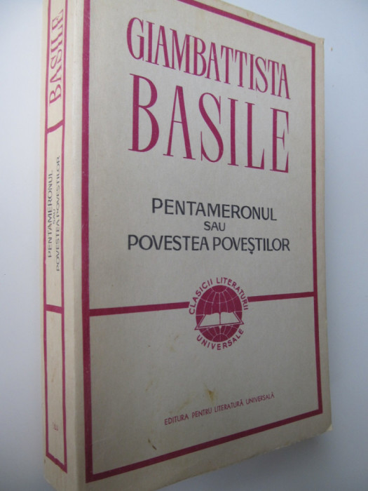 Pentameronul sau povestea povestilor - Giambattista Basile