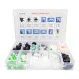 Set 160 Cleme Fixare Auto Audi, Clipsuri Caroserie, Interior/Exterior, Cutie Organizare