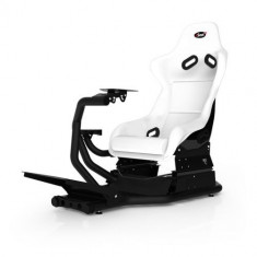 Scaun gaming RS1 White/Black foto