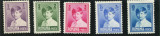 1930 , Lp 83 a - Lp 83 e , Mihai I , format mic - MNH