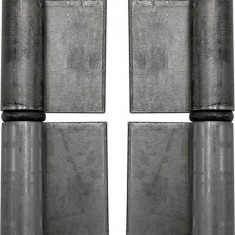 Balama de ușă T00341, 080 mm, oțel, pachet. 2 buc.