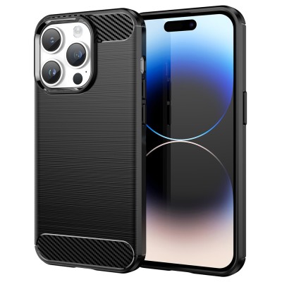 Husa Techsuit carbon silicone Samsung Galaxy A15 foto