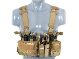 Vesta tactica Sniper Chest Rig 8Fields Multicam