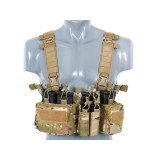 Vesta tactica Sniper Chest Rig 8Fields Multicam