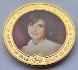415. Moneda Insulele Cook 1 dollar 2011 (Princess Diana - In Memory)