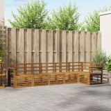 vidaXL Seturi de canapele 6 pcs natural Lemn Solid de Acacia 3374899