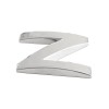 Ornament Auto 3D. Litera N. 26 Mm. Cromat, Mega Drive