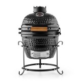 Gratar gradina, grill&nbsp;rotund, ceramic, cu capac, 35x40.5x55 cm, Kamado&nbsp;Egg&nbsp;13&nbsp;