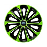 Set 4 capace roti Extra strong green R15 Compatibil Cu Ford, Autohelix MSA