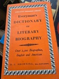 Everymans dictionary of literary biography