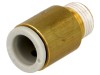 Conector Push-In Filetat SMC 1/8 Alama Racord Exterior R 1/8 Cablu 8mm Model KQ2S08-01AS