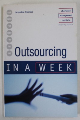 OUTSOURCING IN A WEEK by JACQUELINE CHAPMAN , 2007 foto