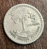 C50 - Moneda foarte veche - Guatemala - 5 centavos - 1975