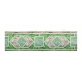 Bordura decorativa, autoadeziva, verde, maro, DM-Fix, DM-B2005-2