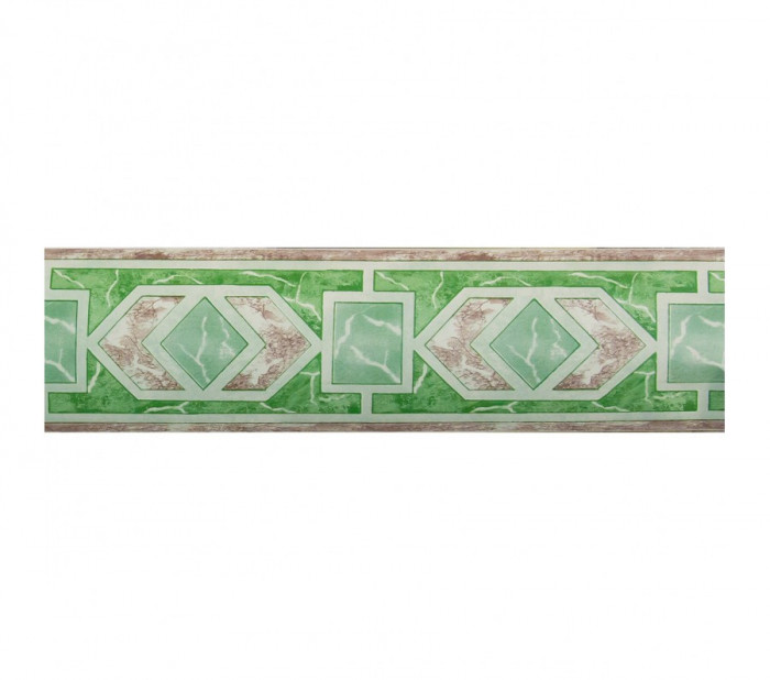 Bordura decorativa, autoadeziva, verde, maro, DM-Fix, DM-B2005-2