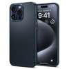 Husa Spigen Thin Fit pentru Apple iPhone 15 Pro Albastru inchis, Carcasa