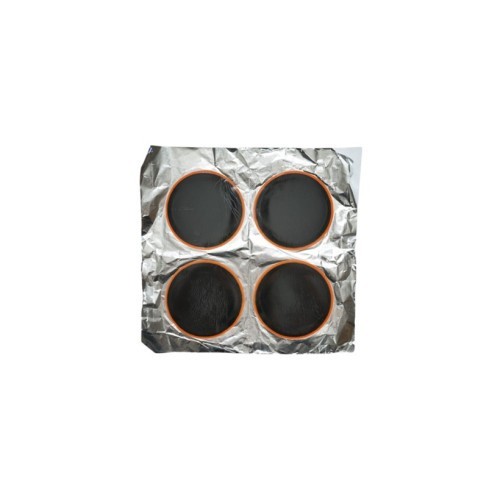 Set 4 petice vulcanizare rotunde 108mm pentru camere aer Maruni
