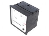 Voltmetru pe panou 0-250V 96x96mm