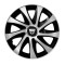 Set 4 capace roti Drift exrta Gri-Negru R15 pentru gama auto Dacia