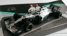 Macheta Mercedes F1 W10 EQ-Power Formula 1 2019 Lewis Hamilton - Bburago 1/43 foto