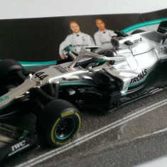 Macheta Mercedes AMG W10 Lewis Hamilton Campion Formula 1 2019 - Bburago 1/43 F1