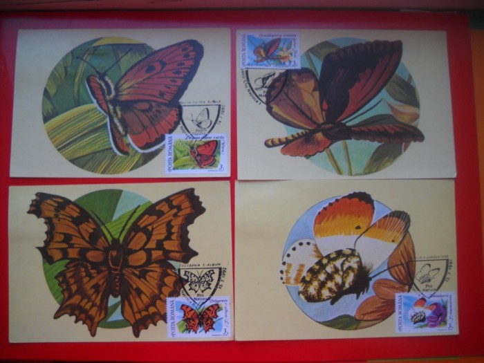 HOPCT MAXIMA ROMANIA NR 1080 -SET 21 MAXIME FLUTURI 1992 -