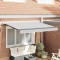 Cadru de copertină Antracit 3 x 2 m Metal