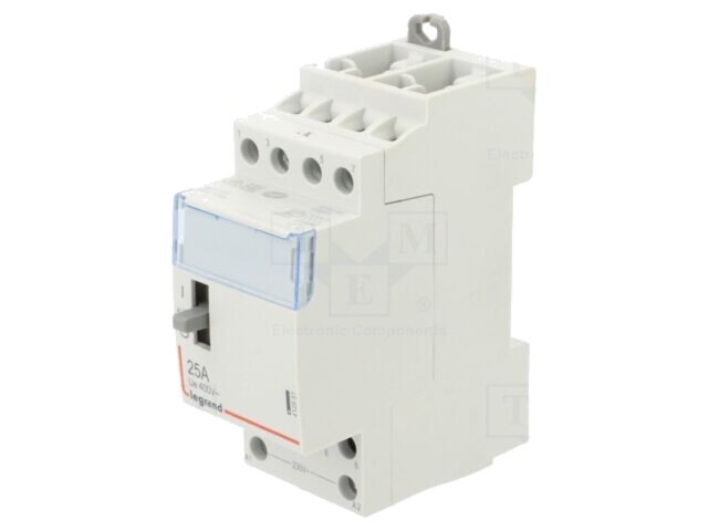 Contactor LEGRAND 4 poli 230VAC 25A SM 425 4NO pentru instalații electrice