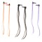 Set Clame Păr, Halloween, șuvițe Colorate, 30cm, 6 Bucăți, Multicolor
