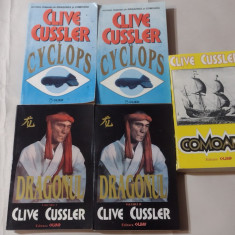 CLIVE CUSSLER - COMOARA + DRAGONUL + CYCLOPS