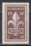 Franta 1947 - Jamboree, MNH, Nestampilat