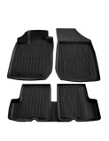 Set covorase auto din cauciuc tip tavita pentru Dacia Logan I (2004-2012)