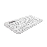 Tastatura Logitech Pebble 2 K380S, Bluetooth, Alb
