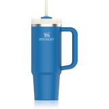 Stanley Quencher H2.O FlowState&trade; Tumbler pahar din oțel inoxidabil cu pai Azure 890 ml