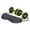 Revoflex Xtreme: Aparat Fitness Multifunctional Abdomen, Brate, Picioare - Antrenament Acasa, Negru/Verde