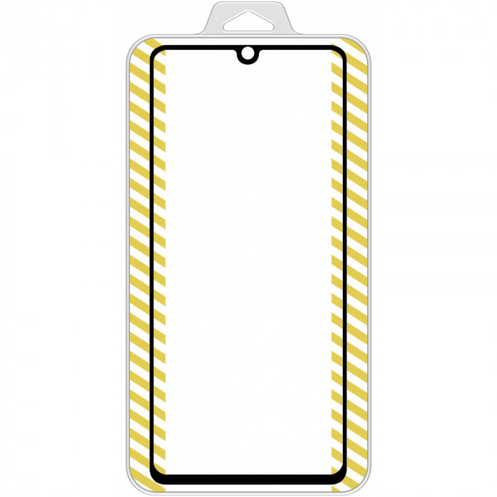 Folie Protectie Ecran Mocolo pentru Samsung Galaxy A31, Sticla securizata, Full Face, Full Glue, 5D, 0.33 mm, 9H, Neagra