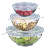 Set de capace flexibile din silicon 6,12, 16 cm