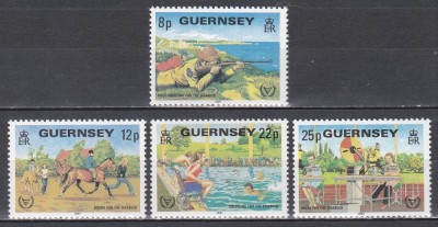 Guernsey 1981 - Anul Internațional al Persoanelor cu Dizabilități, MNH foto